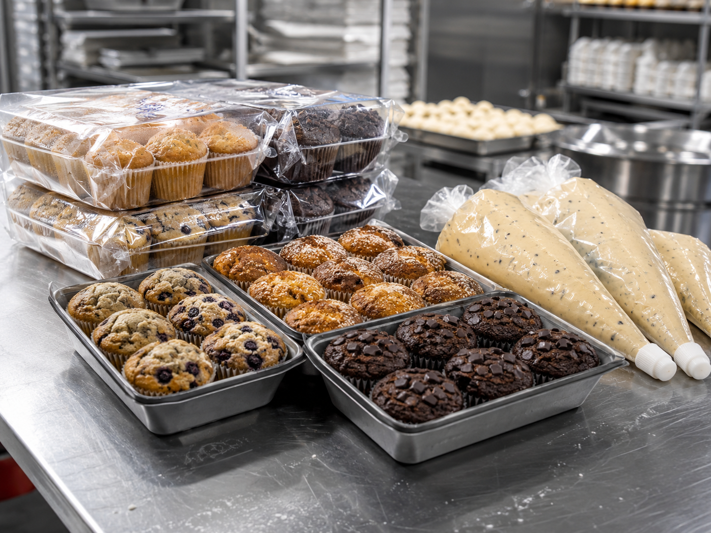 Frozen muffin and batter supply from McMore